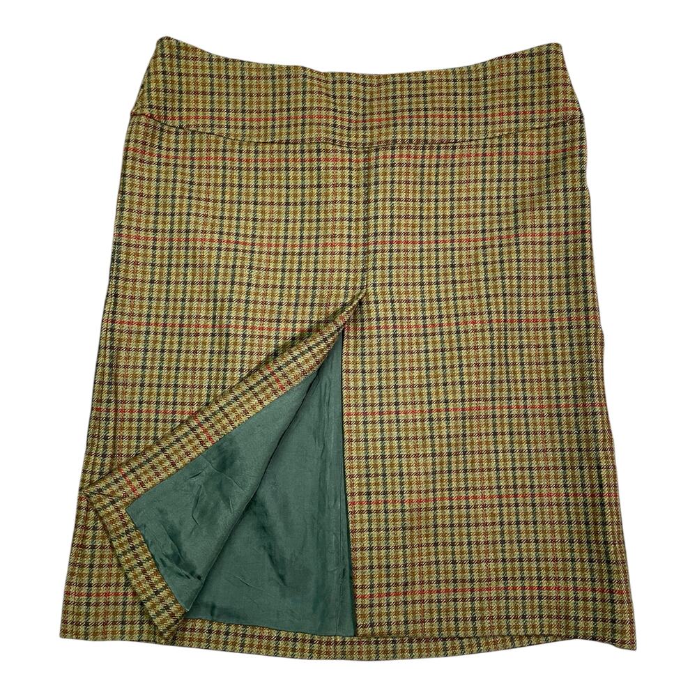 Vintage 2000s Dolce & Gabbana Designer Wool Pencil Skirt